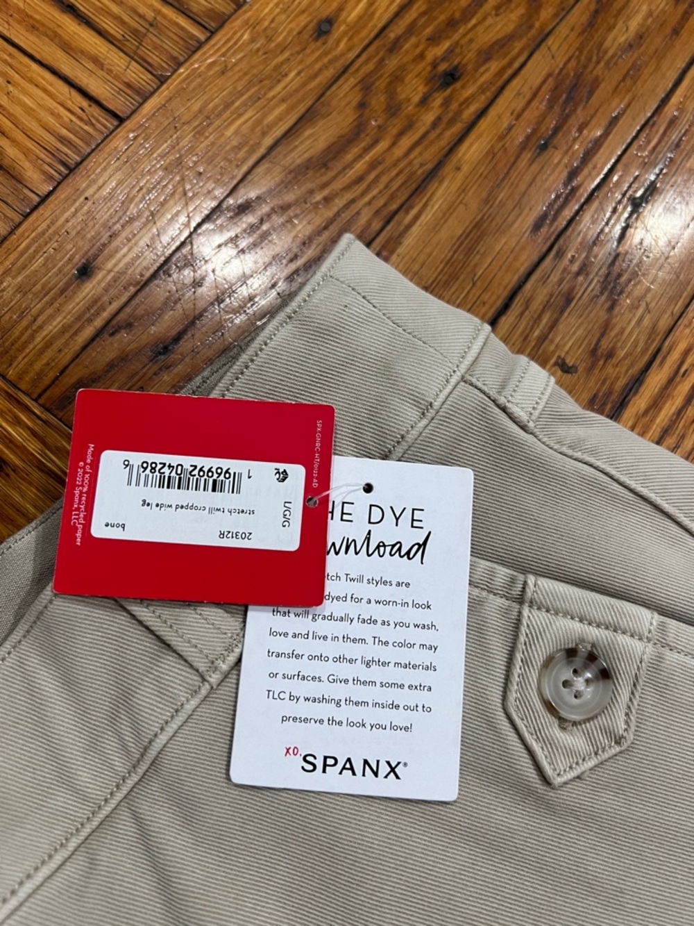 SPANX Cropped Wide-Leg Pants size L - Picture 5 of 7